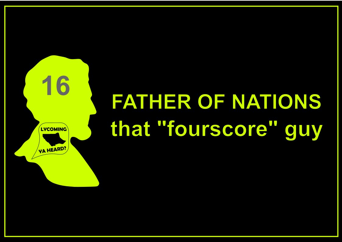 Father of Nations – That “fourscore” Guy